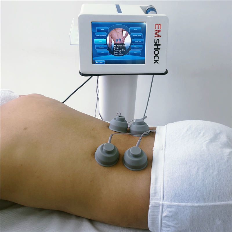 White Electrical Muscle Stimulation Machine Low Intensity