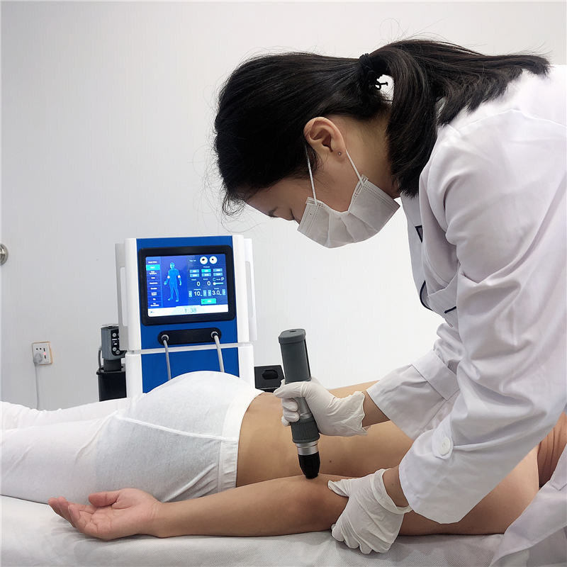 Double Channel Shock Wave For Pain ESWT Therapy Machine Ultrasound