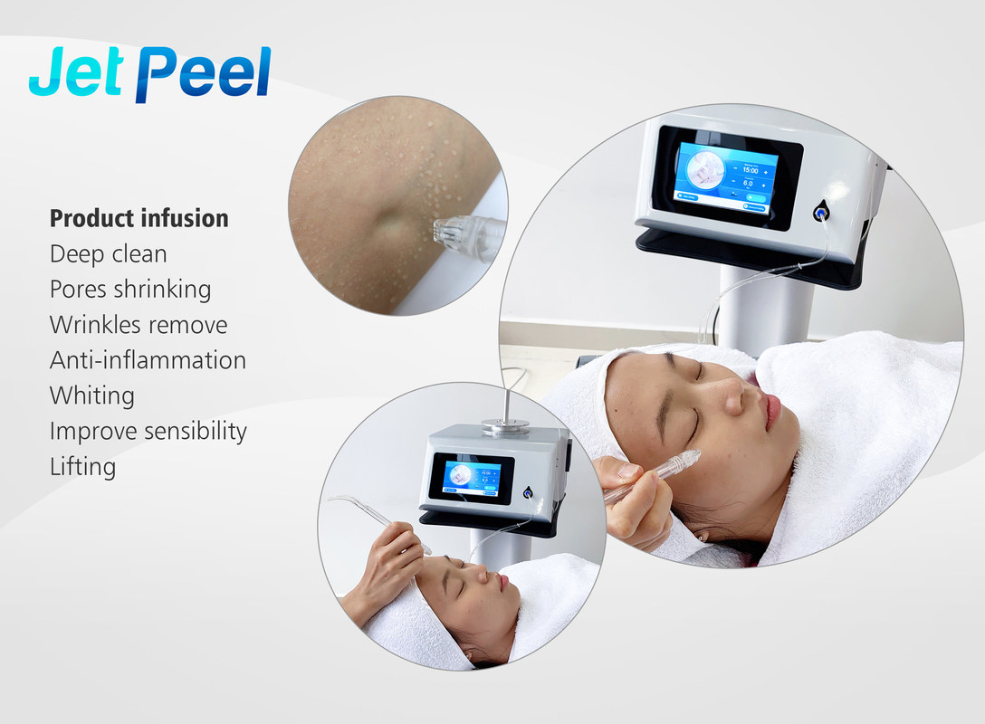 Effective Water Oxygen Jet Peel Machine Hydro Diamond Dermabrasion Type