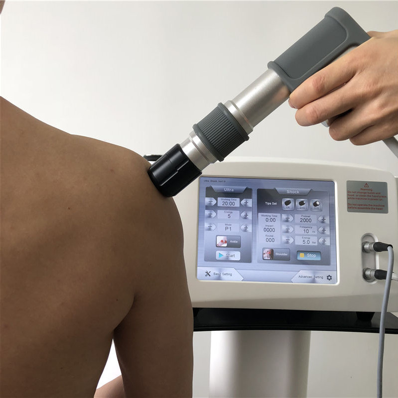 Physiotherapy Ultrasound Massage Machine , Shockwave Therapy Device Light Weight
