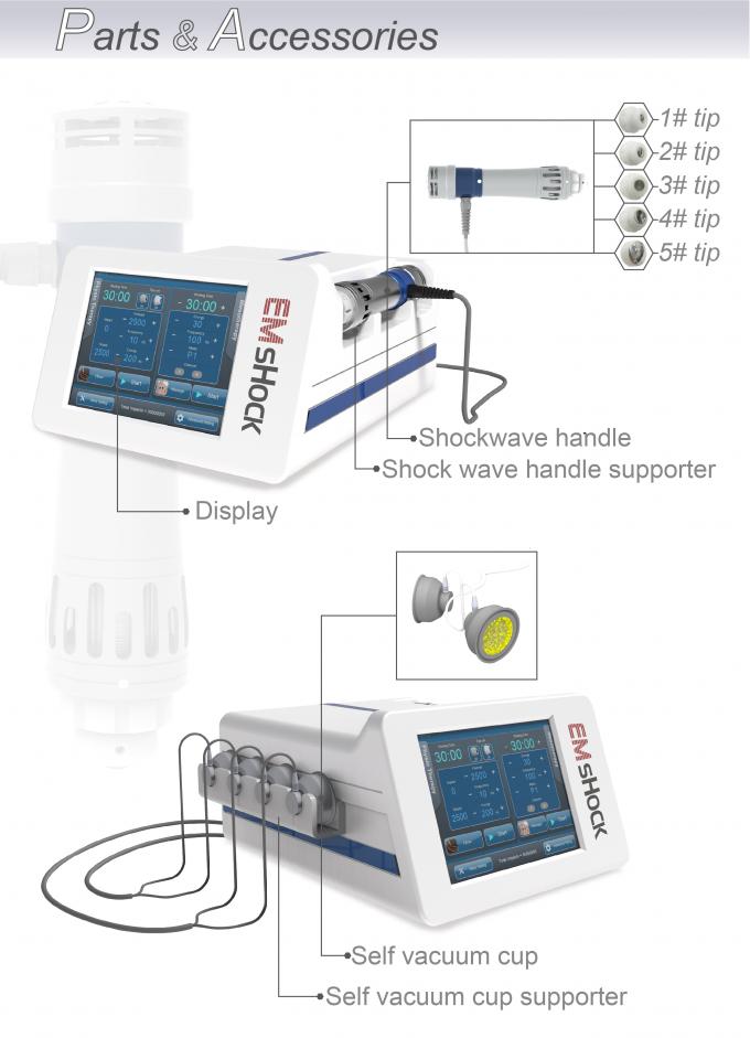 Mobile Electrical Muscle Stimulation Device , EMS Therapy Machine For