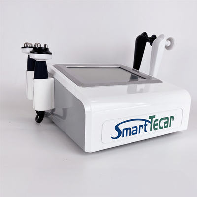 Tecar Therapy Diatherapy Physiotherapy Machine With 448KHz CET RET Handles