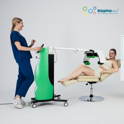 Slim Cold Laser Physiotherapy Machine 10D Green Diode Emerald Laser Fat Reduce Device