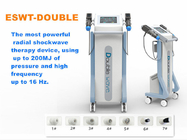 Double Chanle Acoustic ESWT Therpy Machine For Full  Body Massage