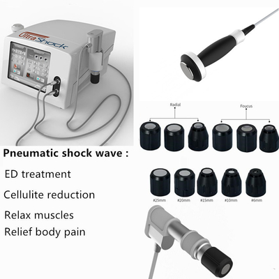 Non Invasive 12 Heads Ed Ultrasound Pain Relief Machine