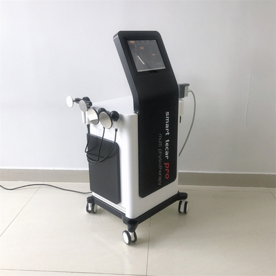 Diathermy Tecar Shockwave Therapy Device With Resistive Handle