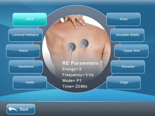 18Hz Muscle Stimulation Physiotherapy Machine Electromagnetic Therapy Pain Treatment