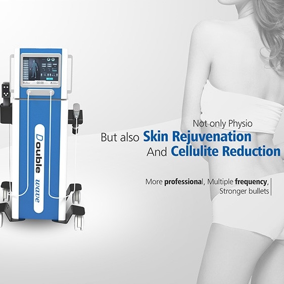 Double Channel Shock Wave For Pain ESWT Therapy Machine Ultrasound