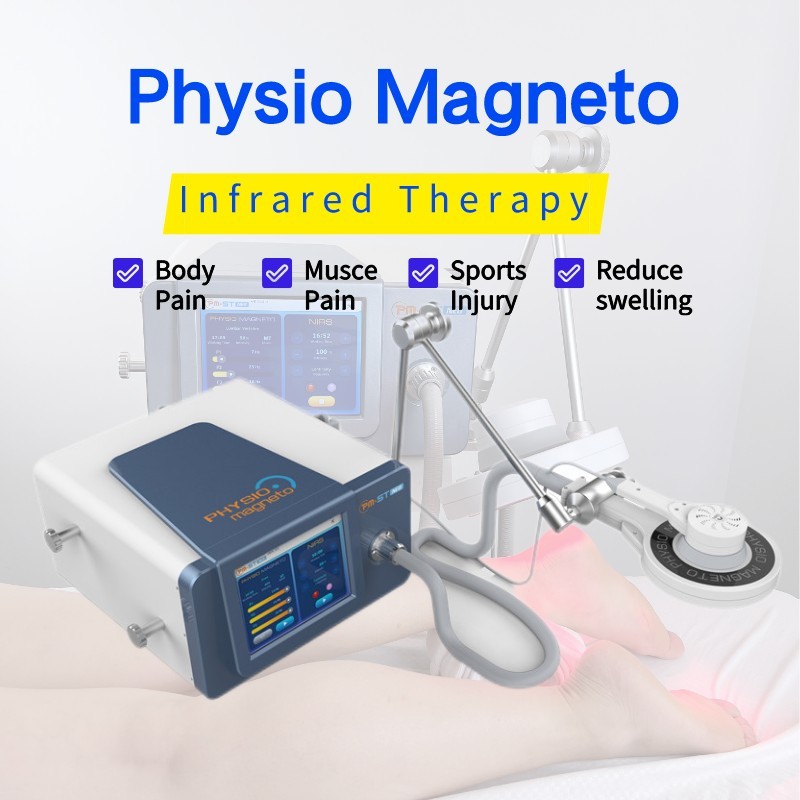 Lower Laser Infrared Physio Magneto Therapy Machine To Body Pain Relieve