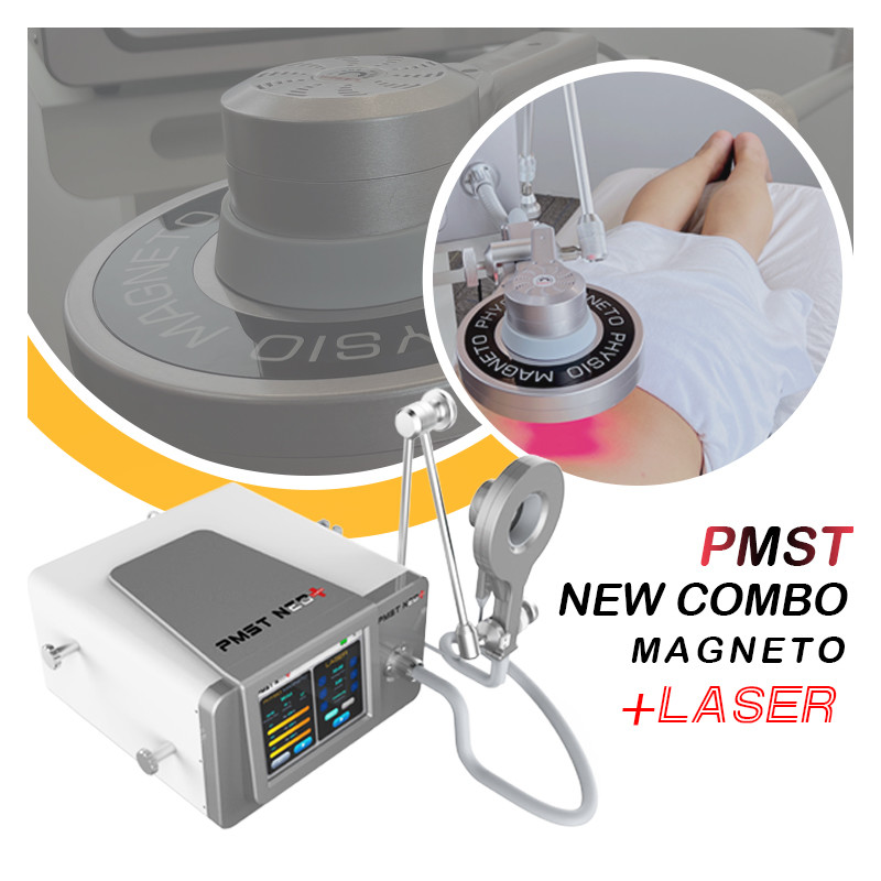 650NM Magneto Therapy Machine Emtts Pain Free 2 In 1 Physio Filed Plus With Low Laser Device