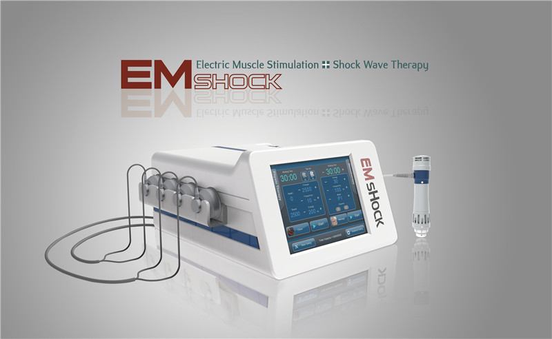 2 In 1 Shockwave Ed Machine For Sport Injury Muscle Problem