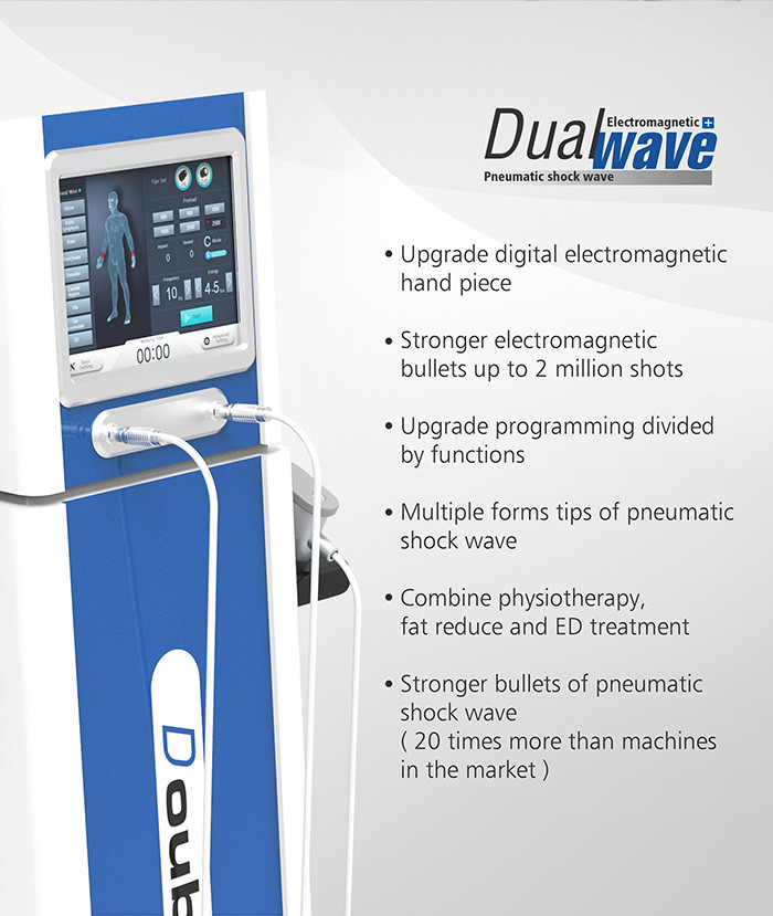 High Efficiency Shockwave Therapy Machine For Fat Loss Easily Maintainable