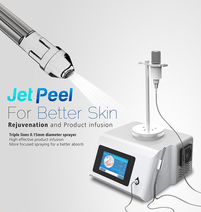 Newest Israel moisturizing spray hydrating facial skin deep cleaning no needle mesotherapy jet peel machine with CE