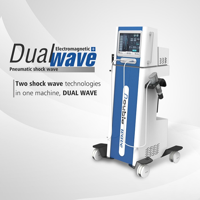 Vertical ESWT Electromagnetic Pneumatic Shockwave Therapy Machine