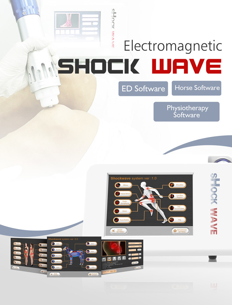 16HZ Electromagnetic Therapy Machine Erectile Dysfunction Reduce Expenses Eswt Shock Wave Therapy Equipment