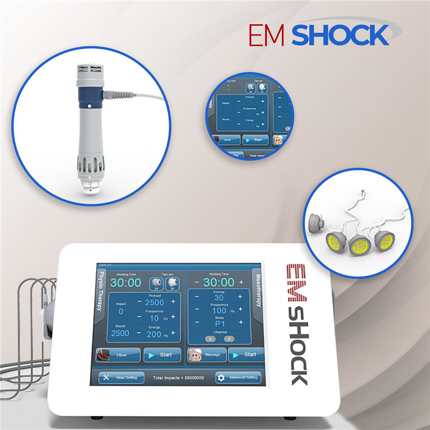 10 Bar lithotripsy Protable Lithotripsy Machine ESWT Radial Shockwave Therapy Machine For Physiotherapy