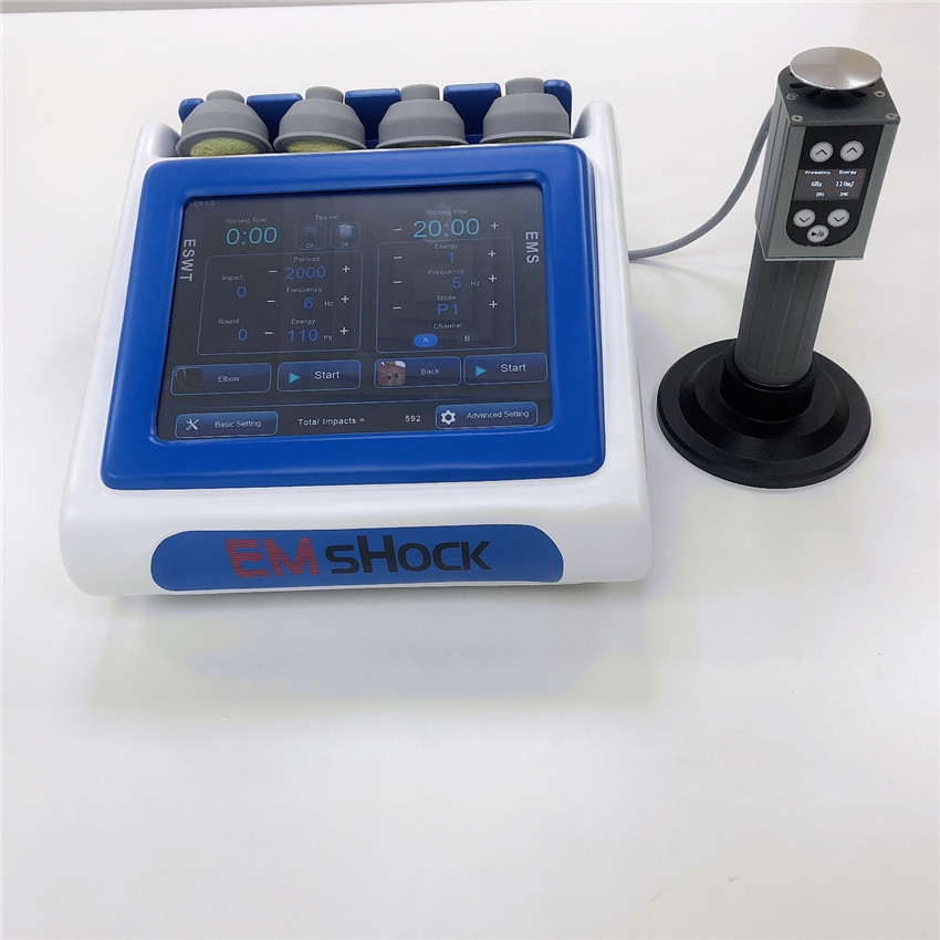 Portable EMS Shockwave Therapy Machine for hip pain Sport Injuiry  Sprain Ankle