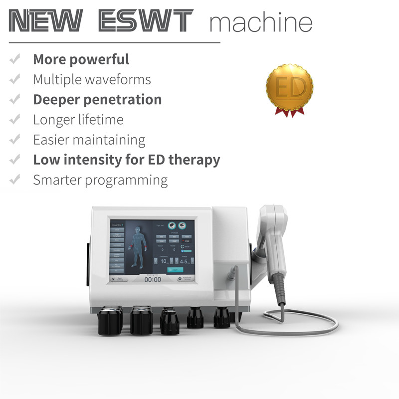 Extracorporeal Shockwave Air Pressure Therapy Machine Massager Device Fat Reduction