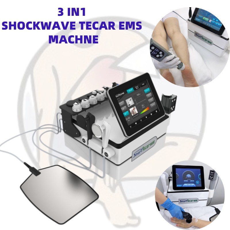 200MJ Shockwave Therapy Machine Electric Muscle Stimulation Focused Equine